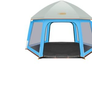 Tent Outdoor 3-4 People Fully Automatic Two-Bedroom one Hall Double Double-Decker Rainproof Outdoor Camping 5-8 pop-up Large Camping Tent Cabin Beach Tent Quick Installation Waterproof Tent
