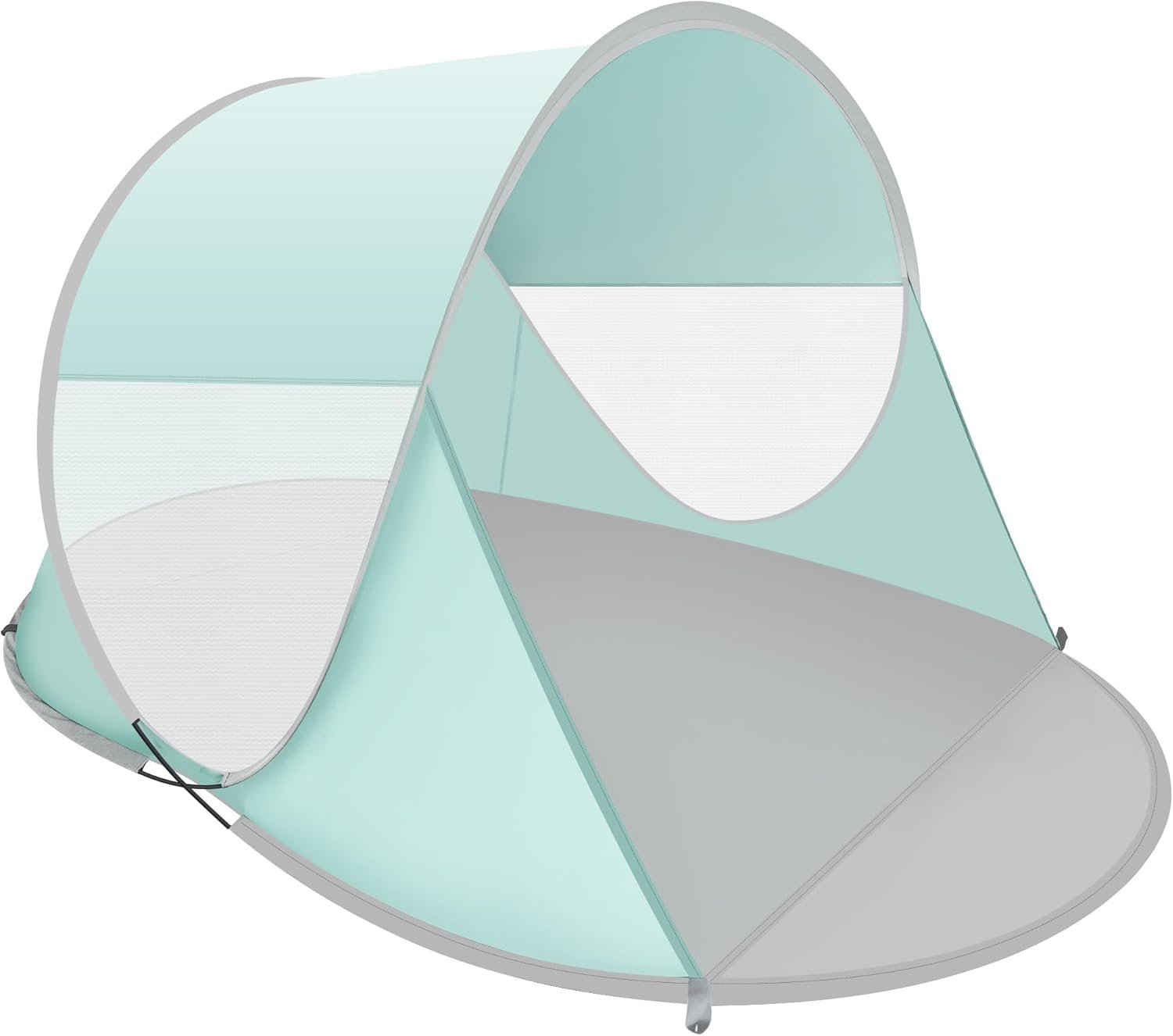 Pop Up Beach Tent, Portable Outdoor Shade, UPF 50+ Baby Shelter, Easy Setup Windproof Waterproof Canopy